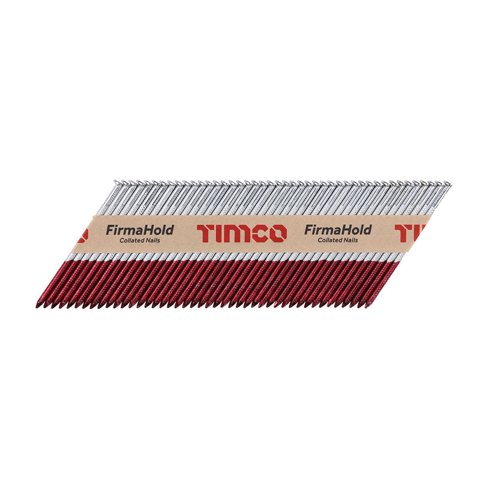 3.1 x 90mm - FirmaHold Collated Clipped Head Nails - Trade Pack - Plain Shank - FirmaGalv +