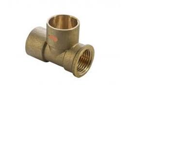 End feed 1/2" Tee C x FI x C 15mm x 1/2" x 15mm