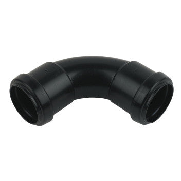 FloPlast Push-Fit Swept Bend Black 32mm