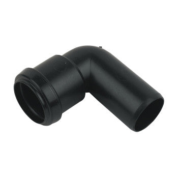 FloPlast Push-Fit Swivel Bend 90 Degree Black 40mm