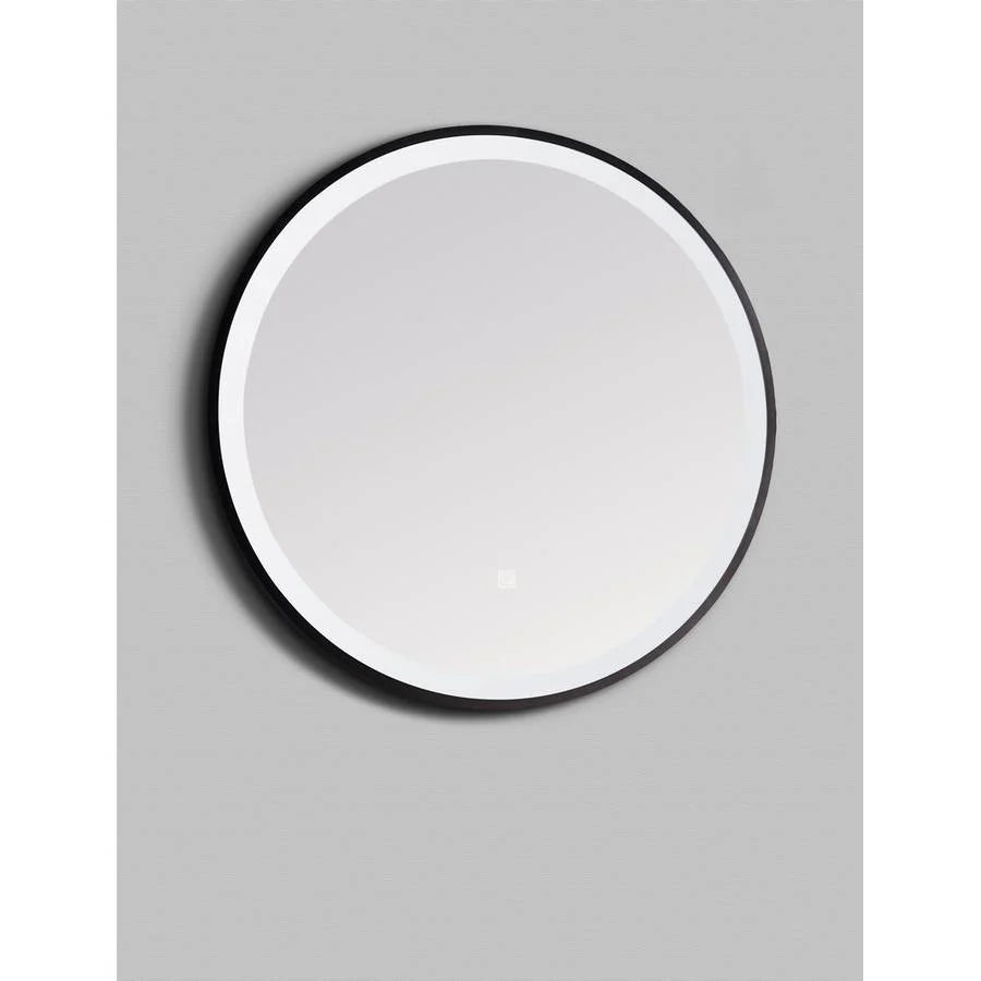 Nero Round 600mm LED Mirror