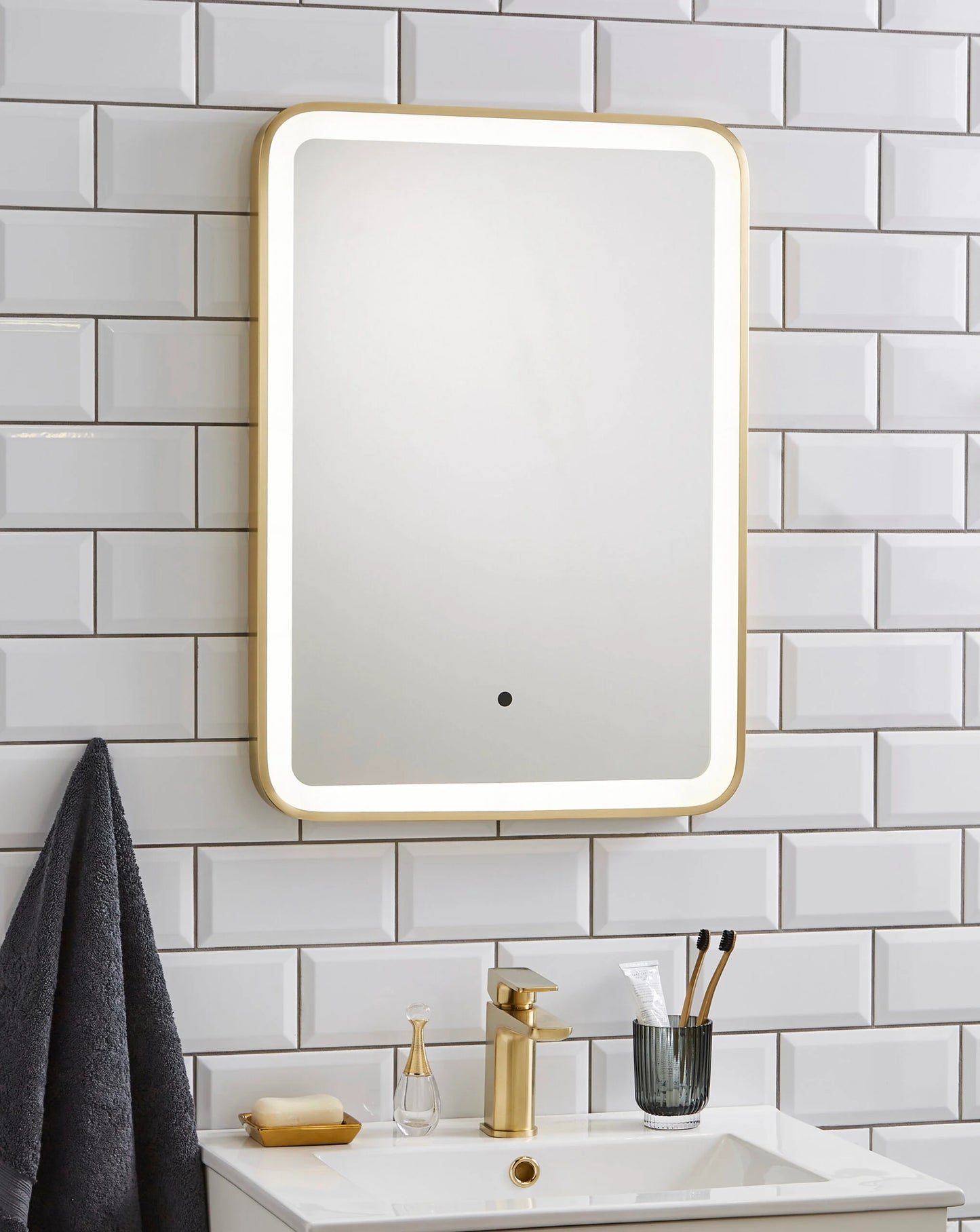 Ottone Square 500x700mm Mirror