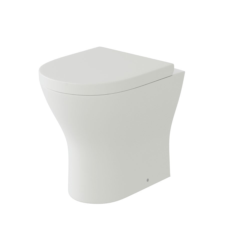 Primo Round Rimless BTW Pan & Soft Close Seat