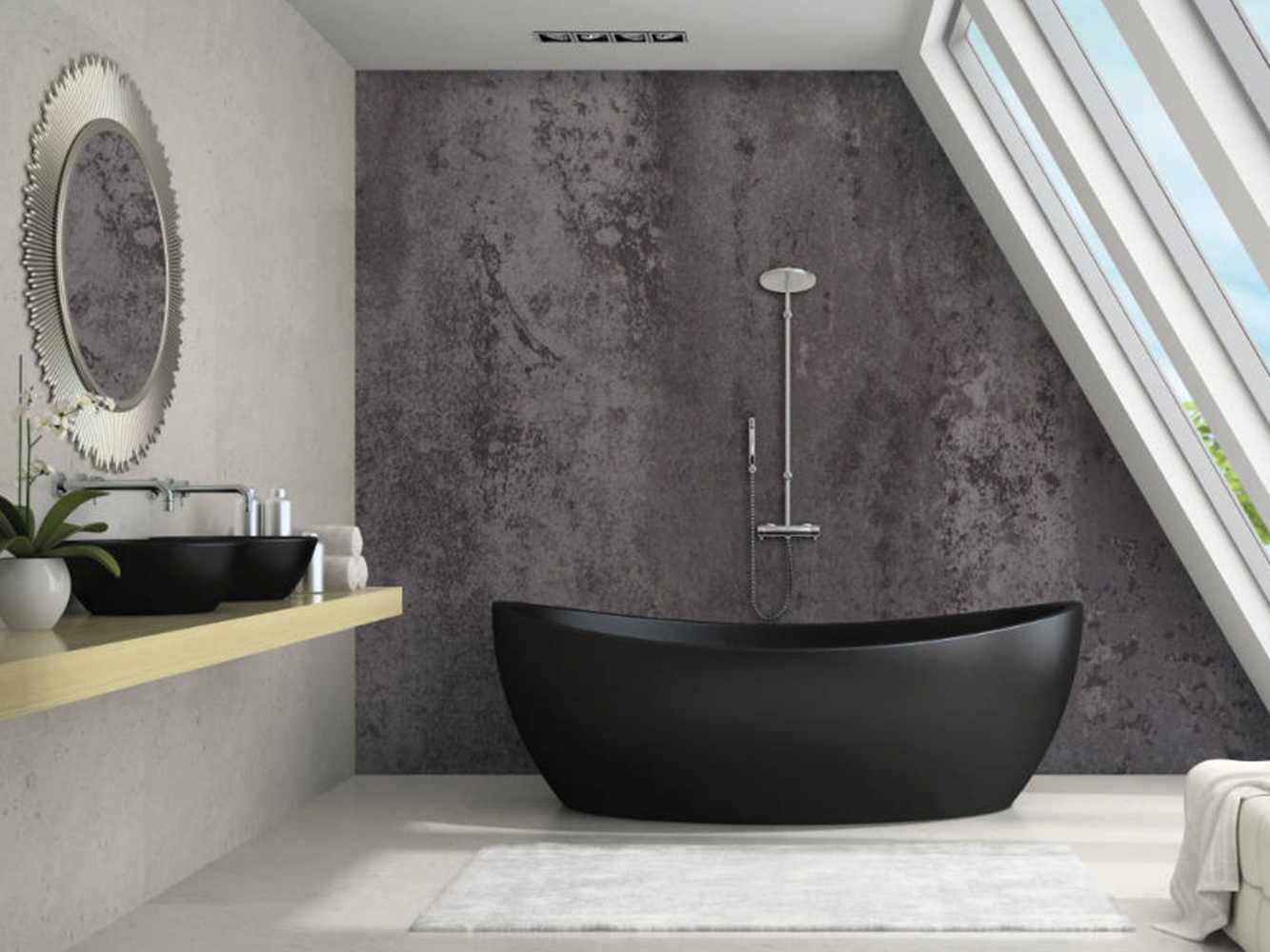 Retro Metallic - Neptune 1000 – PVC Wall Panels 1m x 2.4m