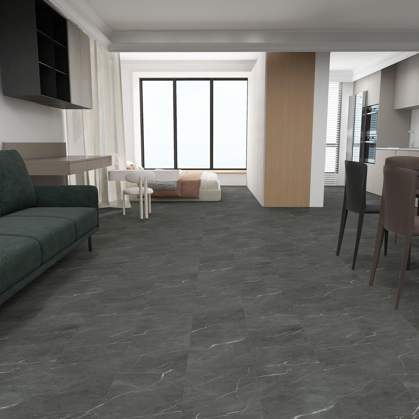 Palma Stone Tiles SPC Tile Flooring 1.49m²