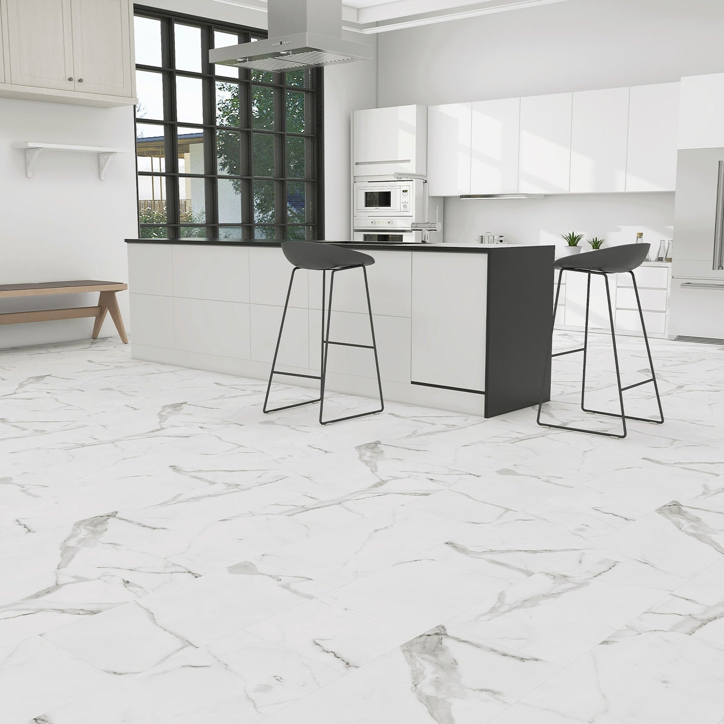 Porto Tile SPC Tile Flooring 1.49m²