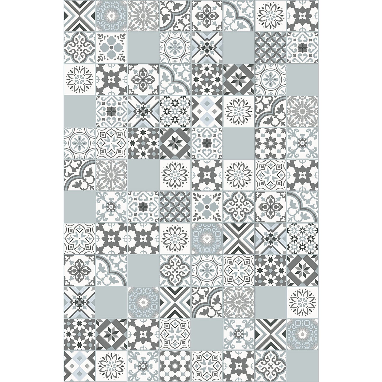 Corfu Mosaic Tiles SPC Tile Flooring 1.49m²