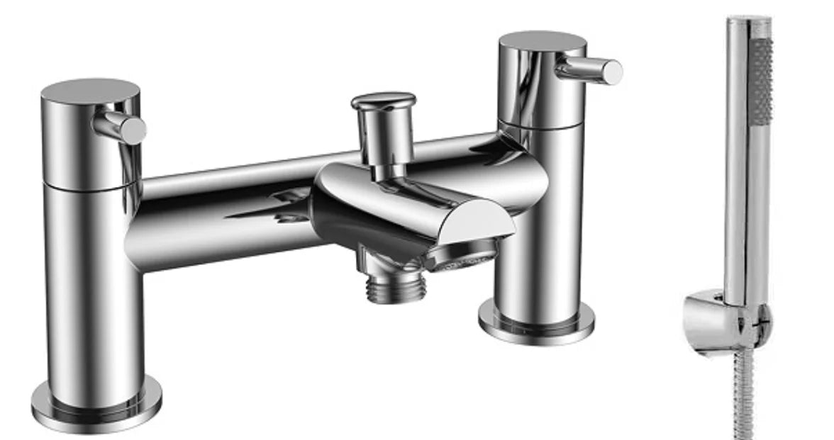 Aztec Chrome Bath Shower Mixer