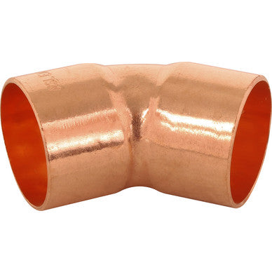 Endfeed 45 Degree Obtuse Elbow 15mm