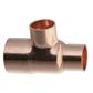 End feed Reducing Tee 22mm x 15mm x 15B