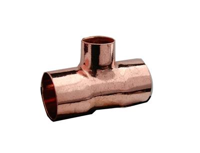 End feed Reducing Tee 22mm x 22mm x 10B