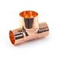 End feed Reducing Tee 22mm x 22mm x 28B