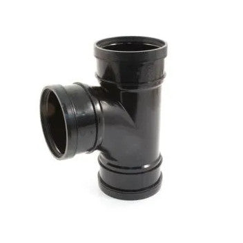 110mm / 4" SOIL 90DEG TRIPLE SOCKET BRANCH