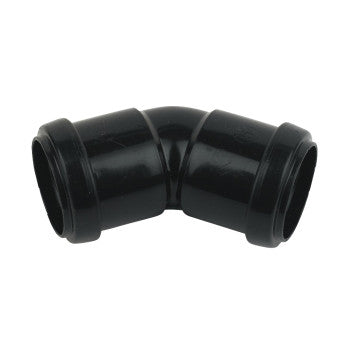 FloPlast Push-Fit Obtuse Bend 45 degree Black 32mm