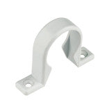 FloPlast Push-Fit Pipe Clips White 40mm