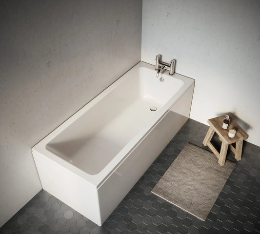 Helix Square Bath Carronite Finish 1700 x 700mm