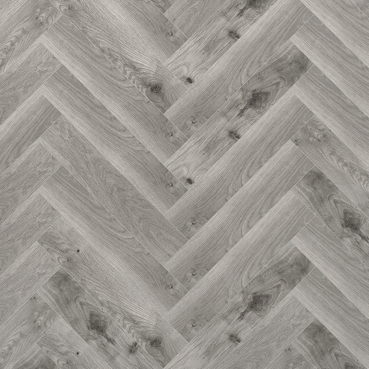 Estilo Hardcore Rigid Herringbone Click LVT - Grey Oak  - 2.38m²