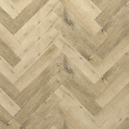 Estilo Hardcore Rigid Herringbone Click LVT - Copley Oak - 2.38m²