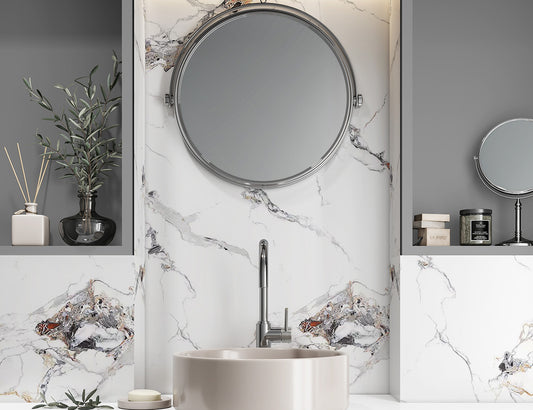 Onyx Carrara Marble – Super Matt – PVC Wall Panels 1m x 2.4m