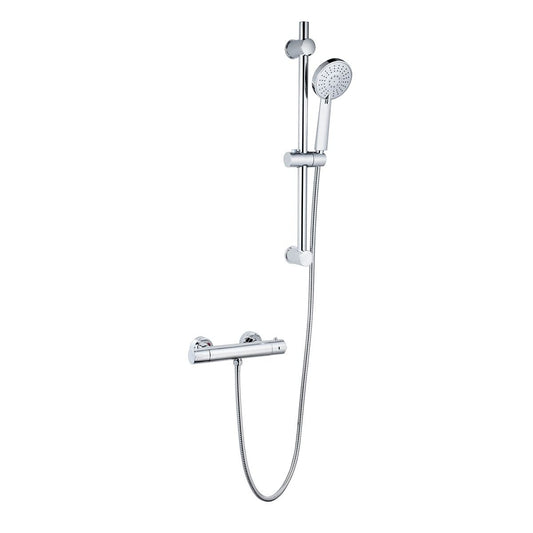 Plan Thermostatic Bar Shower with Adjustable Slide Rail Kit