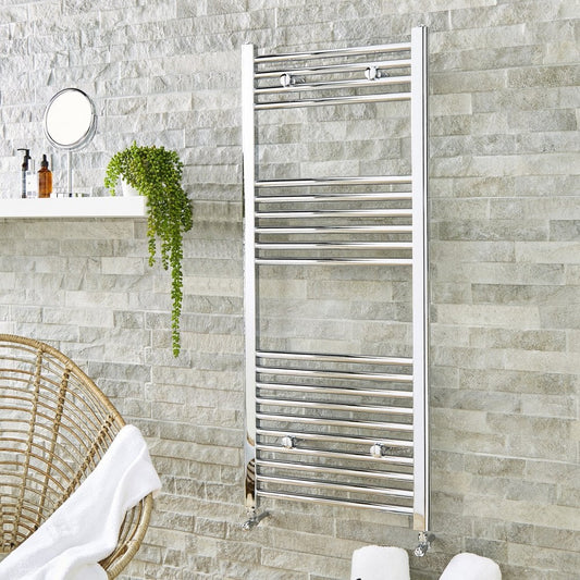 Straight Chrome Towel Rail