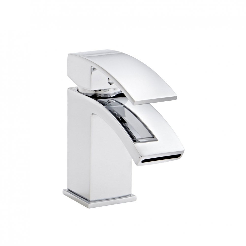 Flair Chrome Mono Basin Mixer with Click Waste