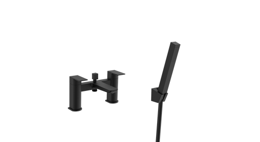 Kolt Matt Black Bath Shower Mixer