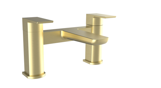Kolt Brushed Brass Bath Filler