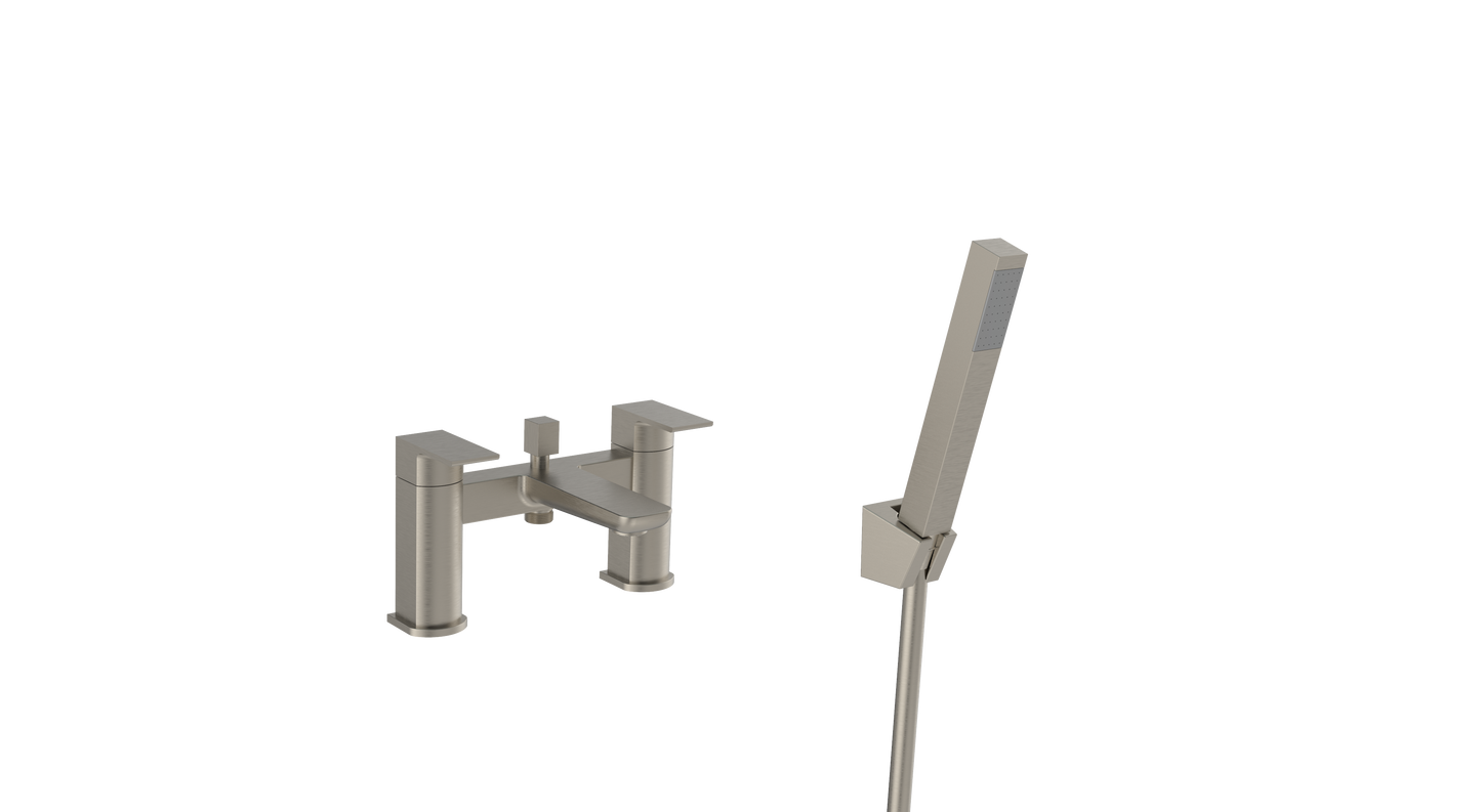 Kolt Brushed Nickel Bath Shower Mixer