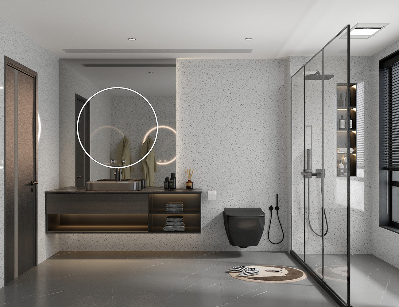 Terrazzo Stone – Super Matt – PVC Wall Panels 1m x 2.4m