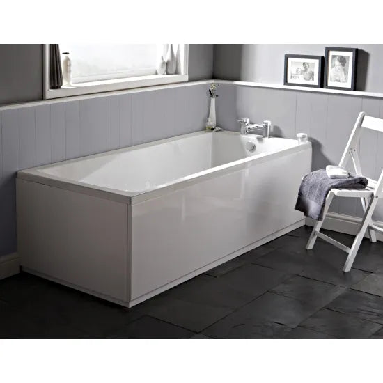 Square Single Ended Bath With Legs 1600 x 700mm