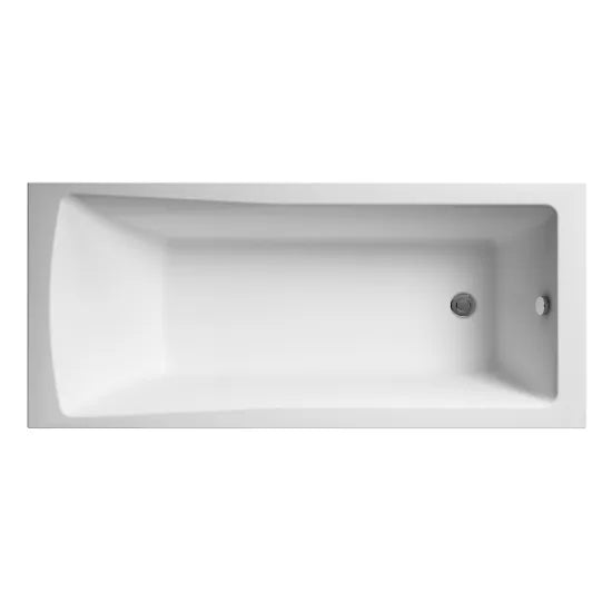 Square Single Ended Bath With Legs 1600 x 700mm