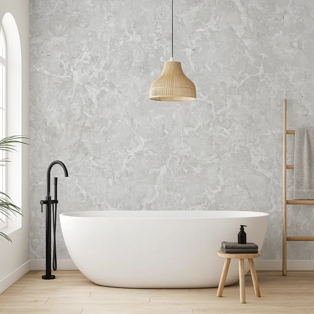 Grey Concrete - Neptune 1000 – PVC Wall Panels 1m x 2.4m