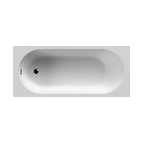Straight Single Ended Bath With Legs 1675 x 700mm