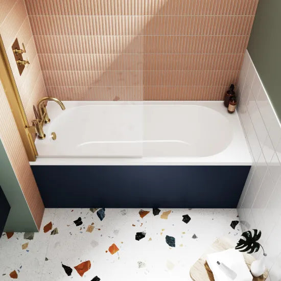 Straight Single Ended Bath With Legs 1675 x 700mm