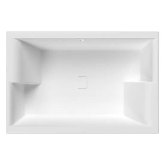 Spa Double Ended Bath With Legs 1800 x 1200mm