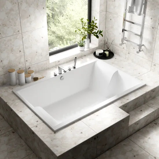 Spa Double Ended Bath With Legs 1800 x 1200mm