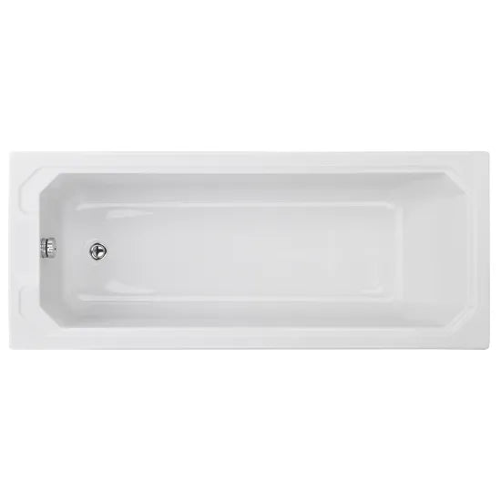 Art Deco Single Ended Bath With Legs 1700 x 700mm